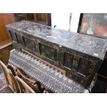 CHINOSERIE DECORATED SIDEBOARD