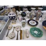 QTY OF CHINA AND DRESSING TABLE SET