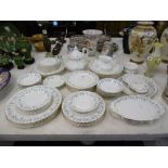 ROYAL ALBERT PART DINNER SERVICE, MEMORY LANE,