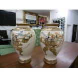 A PAIR OF JAPANESE LATE 19TH CENTURY VASES