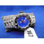 A BOXED TAG HEUR F1 STAINLESS STEEL WATCH WITH PAPERWORK,