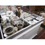 AN ASSORTMENT OF SILVER PLATED WARE