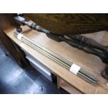 A QUANTITY OF STAIR RODS