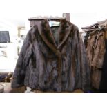 A LADIES MINK FUR JACKET