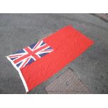 A BRITISH NAVAL FLAG