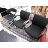 THREE OFFICE CHAIRS