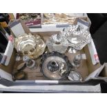 QTY OF SILVER PLATED ITEMS