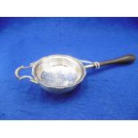 HM SILVER TEA STRAINER