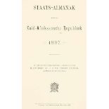 Afrika - Südafrika - - Kuipers, H. und H.C. de Bruijn Prince. Staats-Almanak voor de Zuid-