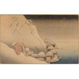 Asien - Japan - - Kunisada, Utagawa (Toyokuni III). Sammlung von 6 japanischen Farbholzschnitten.