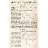 Euclid. Elementa geometriae, libris XV ... His acceßit decimus sextus liber, de solidorum regularium