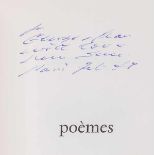 Beckett, Samuel. Poèmes. Paris, Les éditions de minuit, 1968. 30 S., 1 Bl. 19,5 x 14,5 cm.