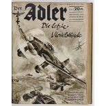 Nationalsozialismus - - Der Adler. Herausgegeben unter Mitwirkung des Reichsluftfahrtministeriums.