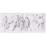 Orient - - Overbeck, Johann Friedrich. Basreliefs von Albert Thorwaldson. I. Alexanders des