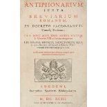 Antiphonar - - Antiphonarium juxta. Breviarium Romanum, ex decreto sacro-sancticoncilij