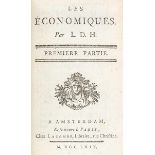 Wirtschaftswissenschaft - - Mirabeau, Honoré Gabriel Comte de Riquetti. Les Économiques par L.D.H.