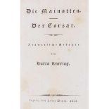 Harring, Harro. Die Mainotten. Der Corsar. Dramatische Gedichte. Luzern, bey Xaver Meyer, 1825.
