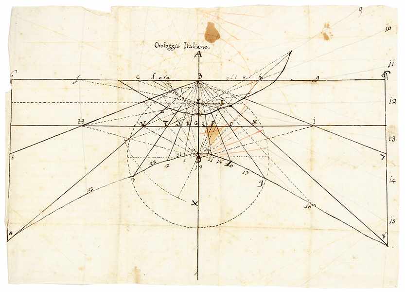 Arithmetica. Geographia. Sfera. Trigonometria (...). Italienische Handschrift auf Papier. Mit - Image 3 of 3