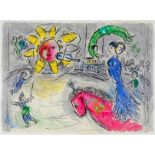 Chagall, Marc - - Derrière le miroir. Nr. 225 und 235. Mit 3 Original-Farblithographien (davon 2