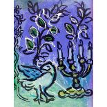 Chagall, Marc. Glasmalereien für Jerusalem. Text von Jean Leymarie. Mit 2 Original-Farblithographien
