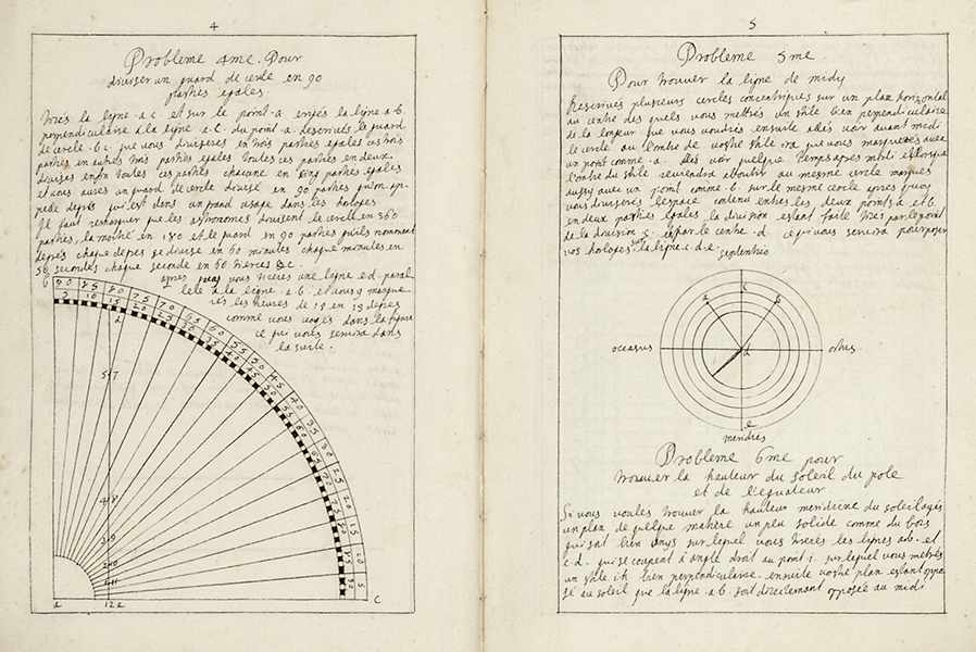 Sonnenuhren - - Une manière très facile de faire les montres solaires. 1691 à Tournon. Mit einem - Image 2 of 3