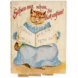 Ziehbilderbuch - - Schau nur, schau, die Katzenfrau! Ein neues bewegliches Bilderbuch mit hübschen