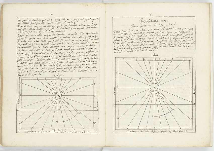 Sonnenuhren - - Une manière très facile de faire les montres solaires. 1691 à Tournon. Mit einem - Image 3 of 3