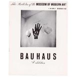 Bauhaus - - The Bulletin of the Museum of Modern Art. 6, Vol. 5, December 1938: Bauhaus