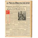 DDR - - Neues Deutschland. Organ des Zentralkomitees der Sozialistischen Einheitspartei