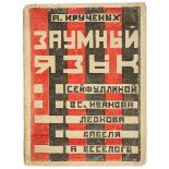 Russische Avantgarde - - Krutchenich, Alexei. Saumny jasyk u: Seyfullinoi, Ws. Iwanowa, Leonowa,