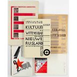 Typographie - - Sammlung von 17 Schriften bzw. Kleinschriften zur niederländischen modernistischen