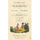 Hunde - - Lang, Rudolph. Natürliche Zauberei oder gründliche Anweisung wie man Hunde leicht zu
