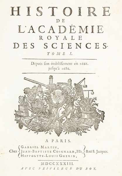 Allgemein - - Histoire de l'academie royale des sciences depuis son etablissement en 1666 jusqu' - Image 3 of 3