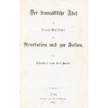 Adel - - Bernhardi, Theodor von. Der französische Adel in seinem Verhältnis zur Revolution und zur