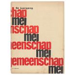 Typographie - - Sammlung von 15 Schriften bzw. Kleinschriften zur niederländischen modernistischen