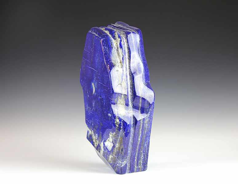 Mineralien - - Lapislazuli. Fundort Afghanistan, Lasurit, geschliffen und poliert. Größe: ca. 36 x - Image 3 of 5