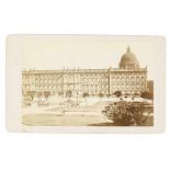 Berlin - - Vier Berliner Ansichten in Original-Photographie. Vintages. Salzpapierabzüge. Um 1860.