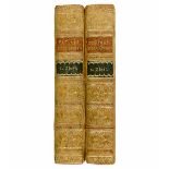 Lessing, Gotthold Ephraim. Hamburgische Dramaturgie. 2 Bände. Mit 2 gestochenen Titelvignetten von