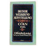 Werkbund - - Deutsche Werkbund-Ausstellung Cöln 1914. Offizieller Katalog. Mit dem separaten