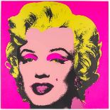 Warhol, Andy (nach). Marilyn Monroe. Folge von 8 (statt 10) Farbserigraphien auf Karton in