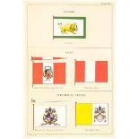 Flaggen - - Flags of maritime nations. From the most authentic sources. Prepared by order of the