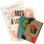 Typographie - - Sammlung von 11 Schriften bzw. Kleinschriften zur französischen modernistischen