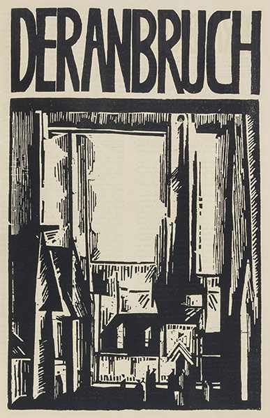 Expressionismus - - Der Anbruch. II. und IV. Jahrgang (1919/1921) mit insgesamt 21 in 16 Heften in 1