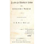 Nicolai, Friedrich - - Goeckingk, Leopold Friedrich Günther von. Friedrich Nicolai's Leben und