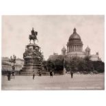 Russland - - Photogrammes de Russie. Album mit ca. 166 Photolithographien mit Russland-Ansichten.