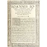 Astronomie - - Pontanus, J. J. De rebus coelestibus libri XIII. Eiusdem de Luna fragmentum. Mit 2