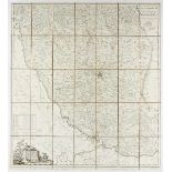 Karten - Italien - - Parea, Carlo. Carta topografica delle provincie di Milano e di Pavia. Coll'