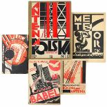 Typographie - - Sammlung von 17 Schriften bzw. Kleinschriften zur polnischen modernistischen