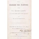 Kleist, Heinrich von. Das Käthchen von Heilbronn oder die Feuerprobe, ein großes historisches