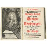 Barockliteratur - - Amthor, Christoph Heinrich. Poetischer Versuch einiger teutscher Gedichte und